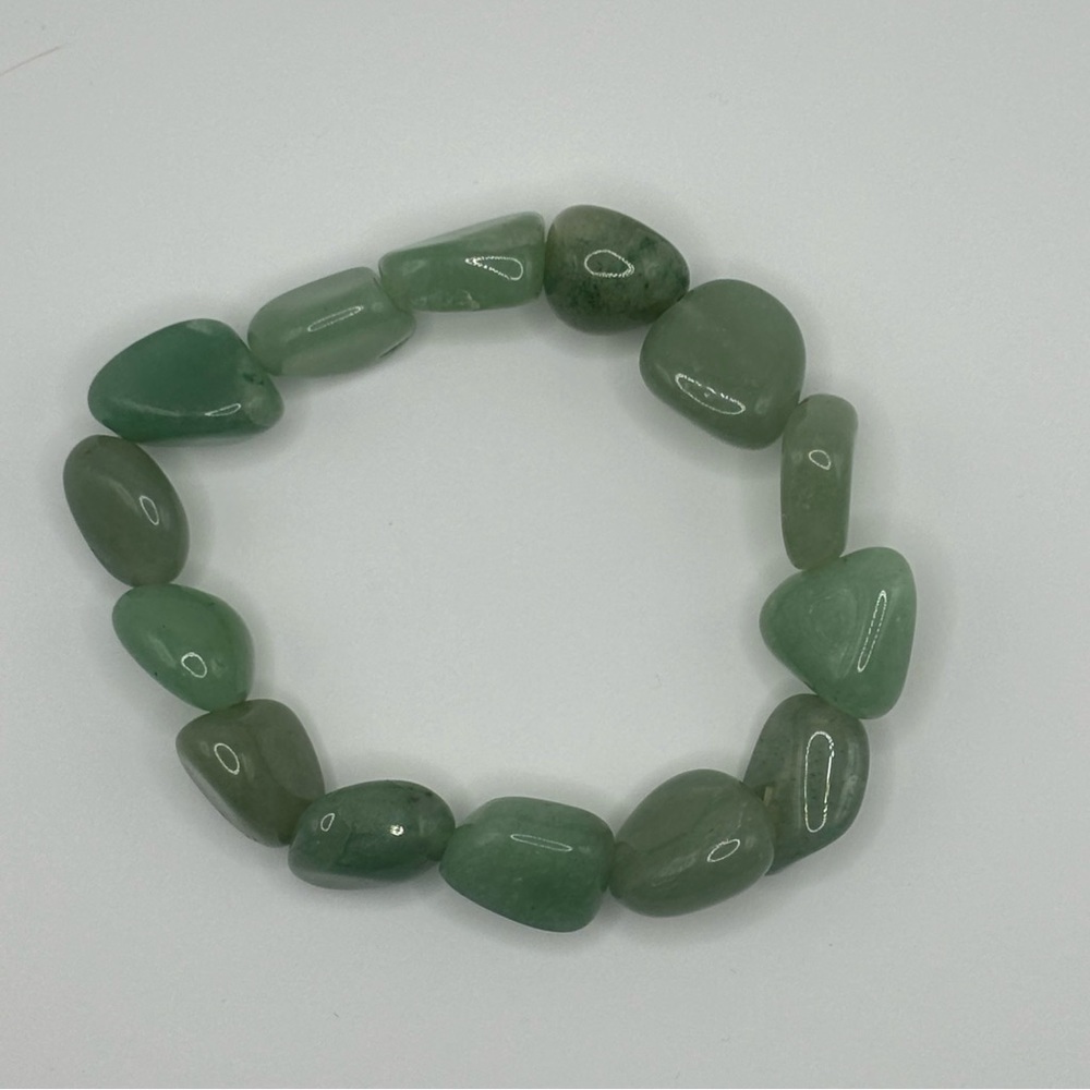 Jade (real Jade) stretch bracelet
